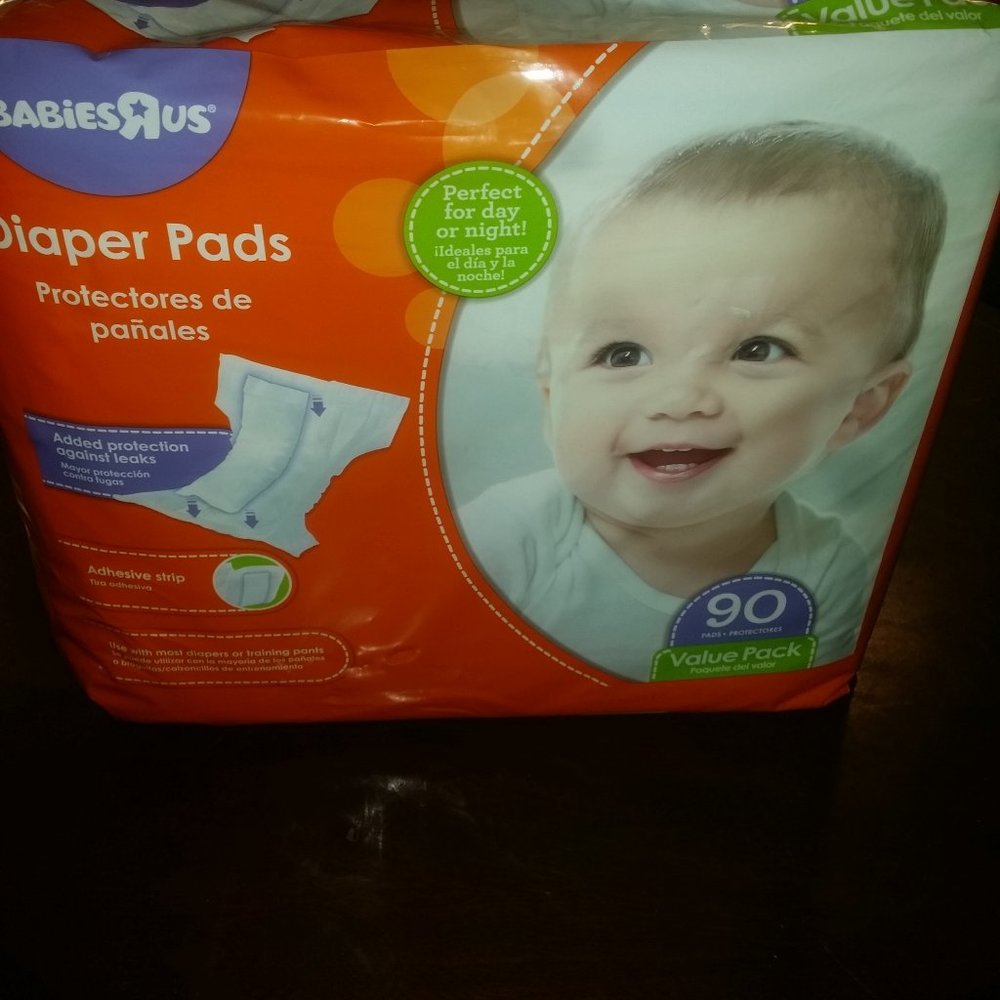 New BabiesRUs Diaper Pads